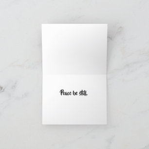 Fire Agave Peace Folded Card