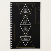 Fire Air Earth Water Elements Planner