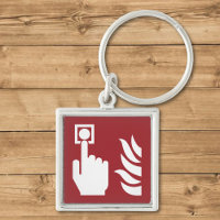 Fire Alarm Button Safety Sign