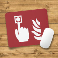 Fire Alarm Button Safety Sign