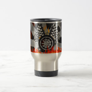 Fire, Alloy Travel Mug