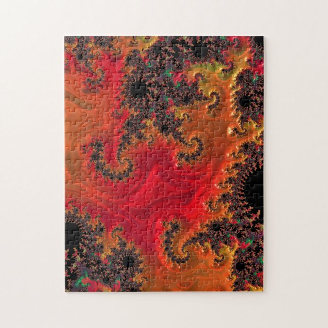 Fire and Beauty Jigsaw Puzzle (Vertical)