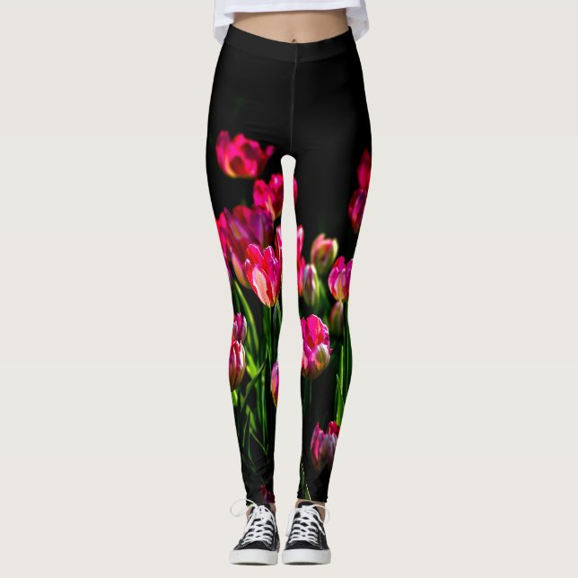 Fire and flames leggings (Front)