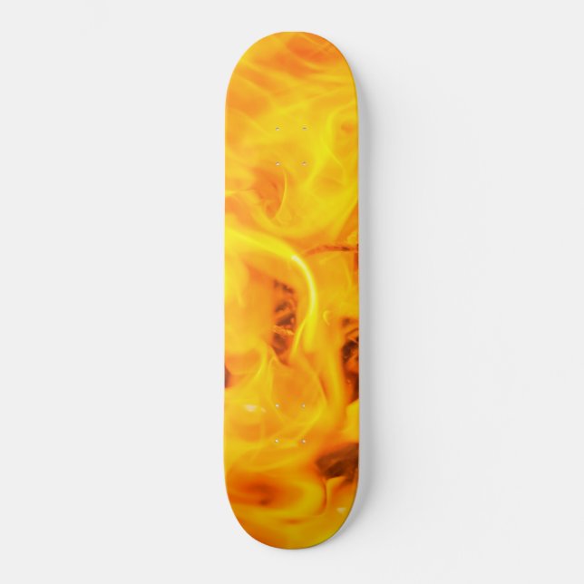Fire and flames skateboard (Front)