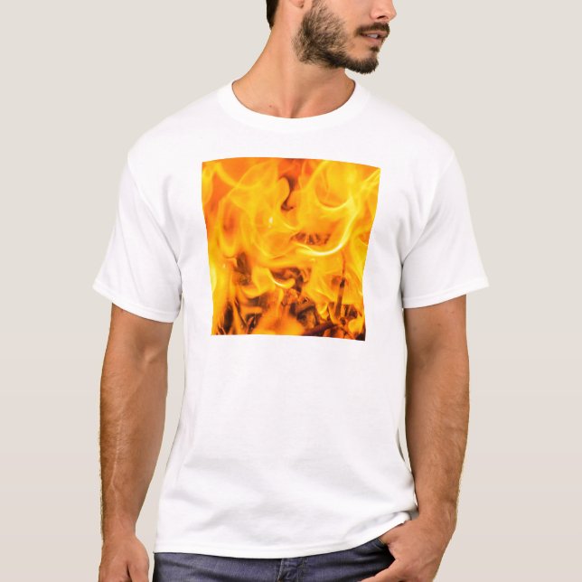 Fire and flames T-Shirt (Front)