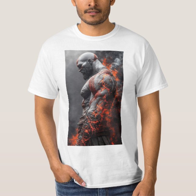  "Fire and Fury: The Ghost of Sparta" T-Shirt (Front)