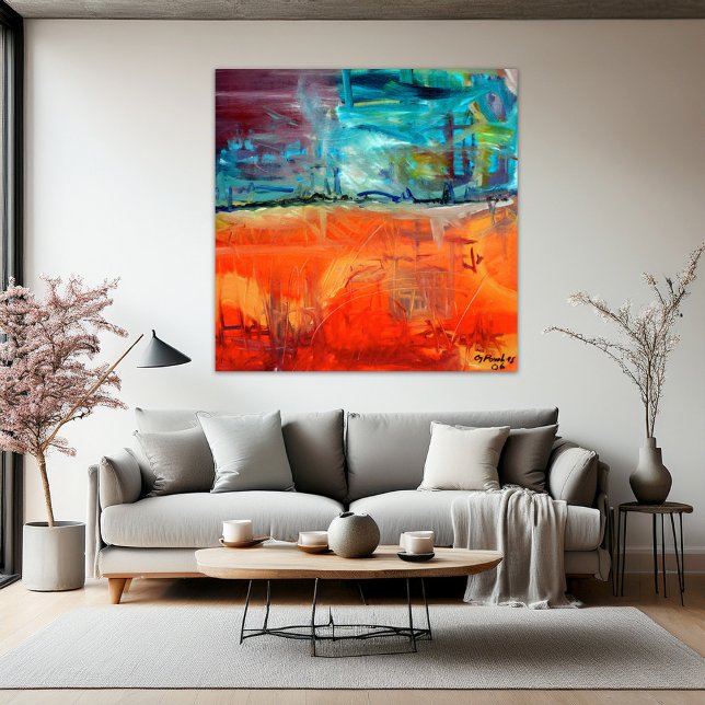 Fire and Ice Canvas Print (Creator Uploaded)