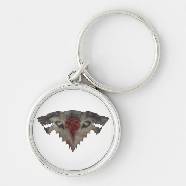 Fire And Ice Keychain (Front)