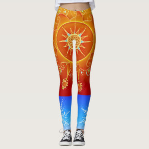 Fire and Ice legging