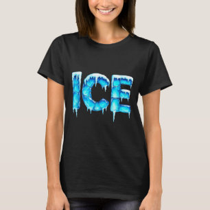 Fire and Ice Matching Funny 2025 Halloween Costume T-Shirt