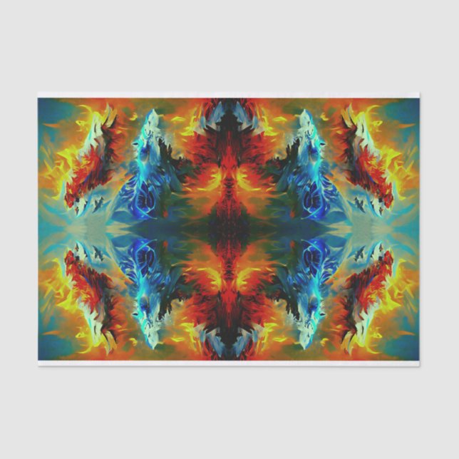 fire and ice tissue paper (Front)