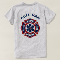 Fire and Rescue Red and Blue