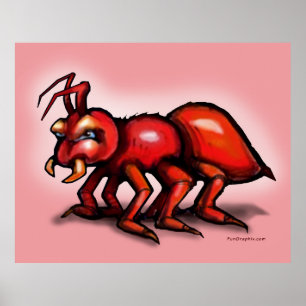 Fire Ant Poster