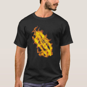 Fire Archery Bow And Arrow Flaming Archer T-Shirt