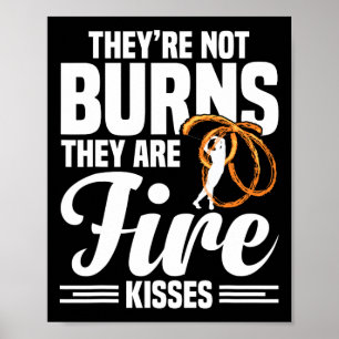 Fire Artist Poi Fire Spinning Fire Dancing Fire Sp Poster