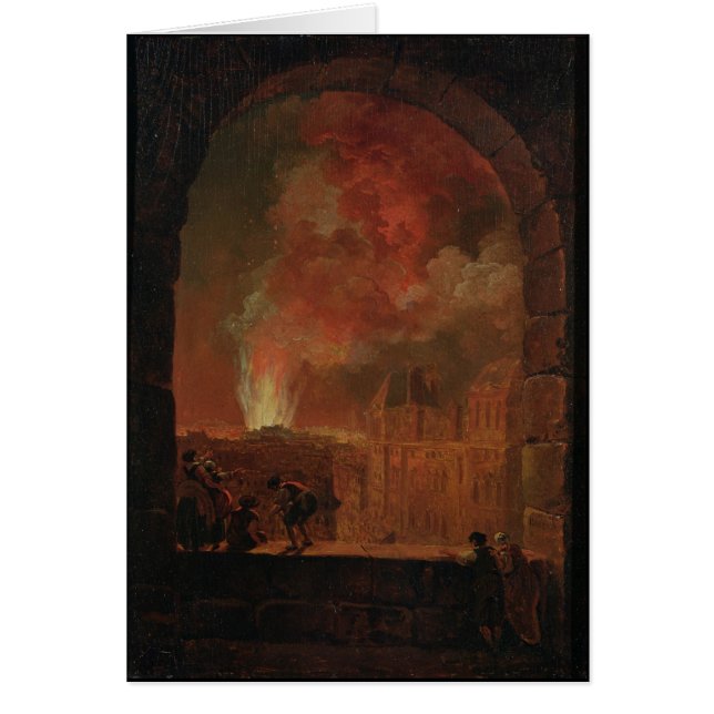 Fire at the Opera of the Palais-Royal (Front)