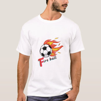 Fire Ball – Soccer on Fire T-Shirt