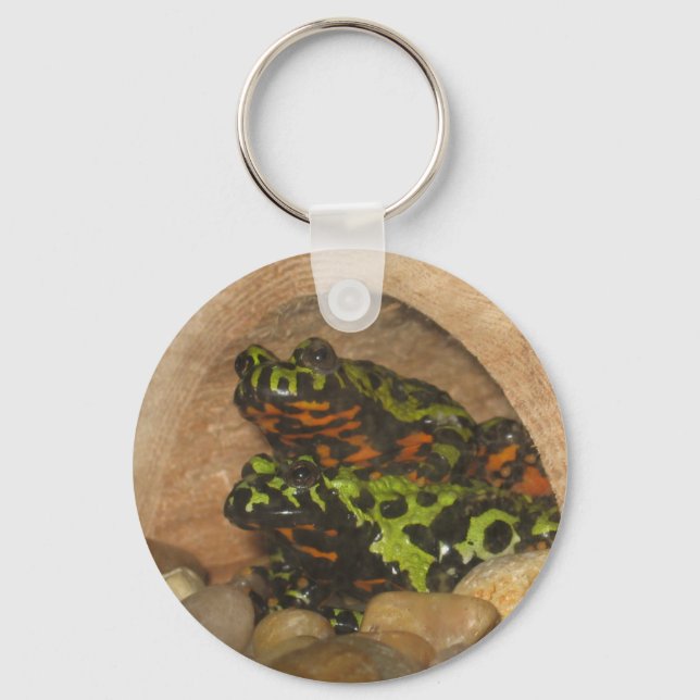 Fire Belly Toads Key Chain (Front)
