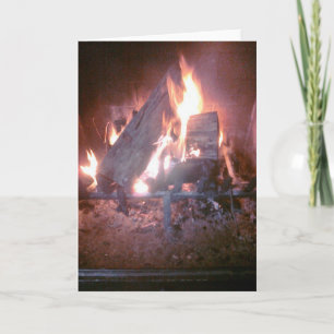 Fire (Blank Inside) Card