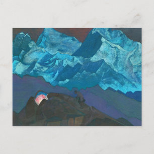 Fire Blossom, 1924 by Nicholas Roerich Postcard