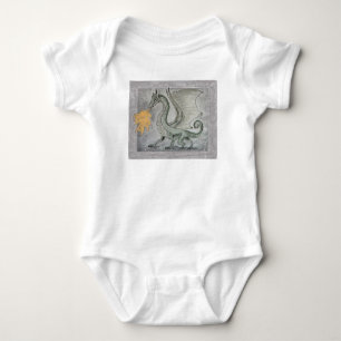 Fire Breathing Dragon Baby Bodysuit