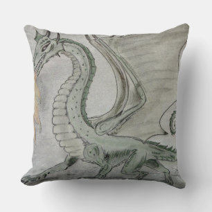 Fire Breathing Dragon Cushion