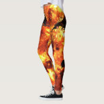 Fire Breathing Dragon Fantasy Leggings<br><div class="desc">This design was created through digital art. It may be personalised by clicking the customise button and changing the colour, adding a name, initials or your favourite words. Contact me at colorflowcreations@gmail.com if you with to have this design on another product. Purchase my original abstract acrylic painting for sale at...</div>