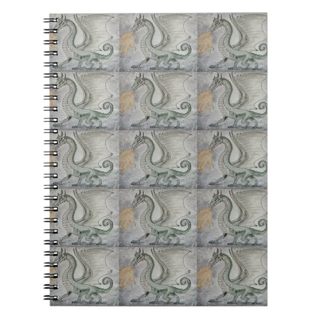 Fire Breathing Dragon Notebook (Front)