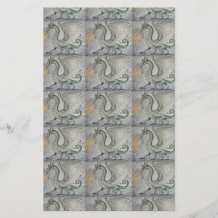 Fire Breathing Dragon Stationery