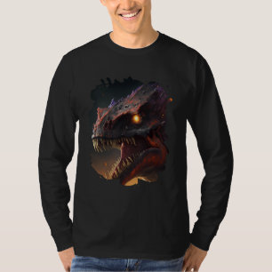 Fire breathing giant the fearsome dinosaur T-Shirt