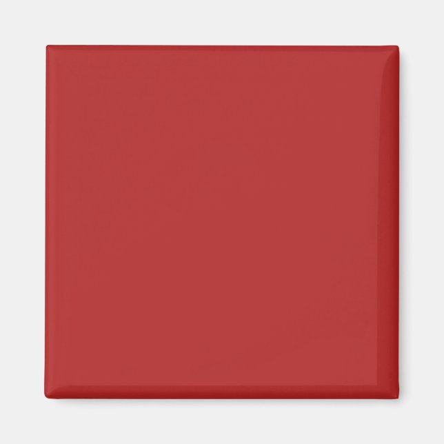 Fire Brick Red B22222 Colour - Add Your Name Optio Magnet (Front)