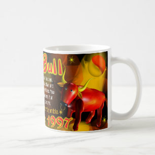 Fire Bull born 1937, 1997 Coffee Mug