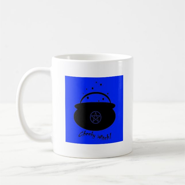Fire Burn and Cauldron Bubble... Witch's Mug (Left)