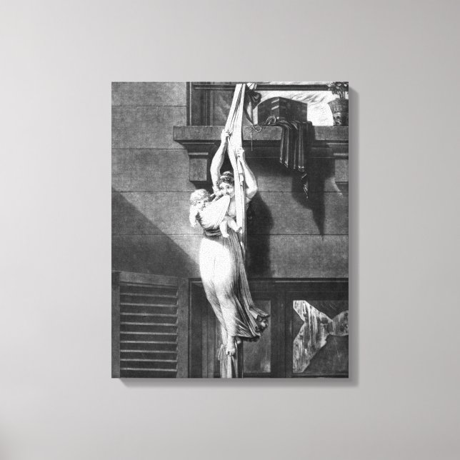 Fire Canvas Print (Front)