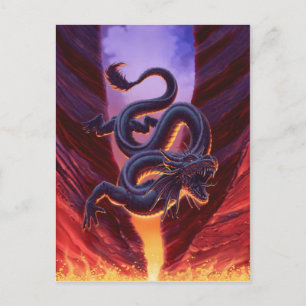 "Fire Cavern" Postcard