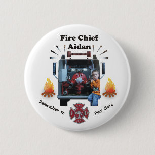 Fire Chief - Custom Button