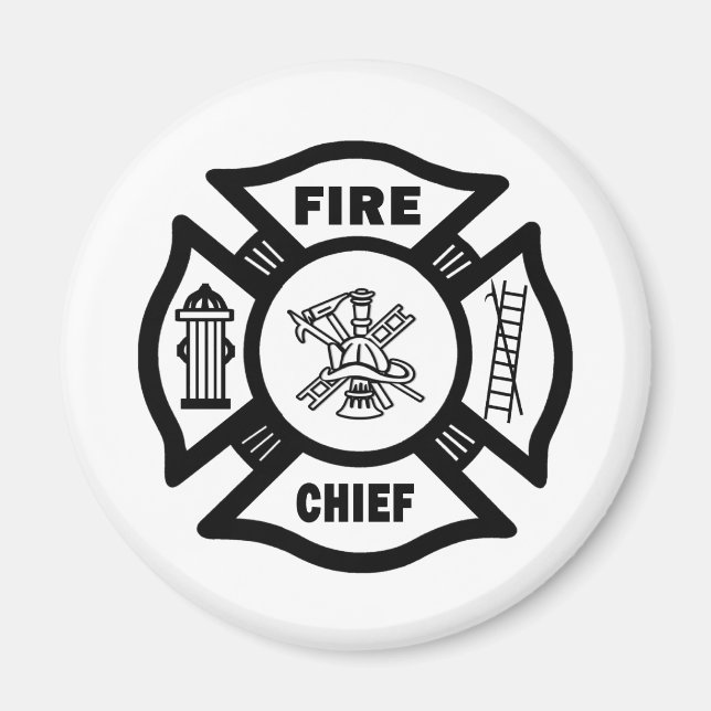Fire Chief Magnet (Front)