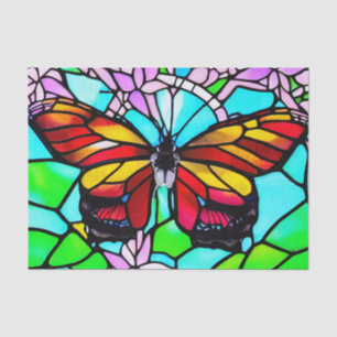 Fire Colours Moth Butterfly Decoupage Tissue Paper