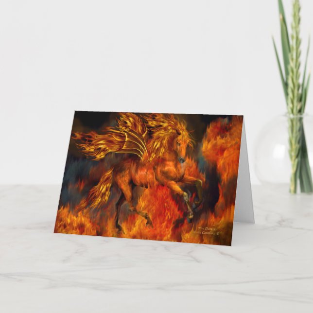 Fire Dancer ArtCard Card (Front)