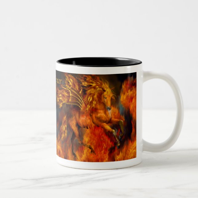 Fire Dancer Mug (Right)