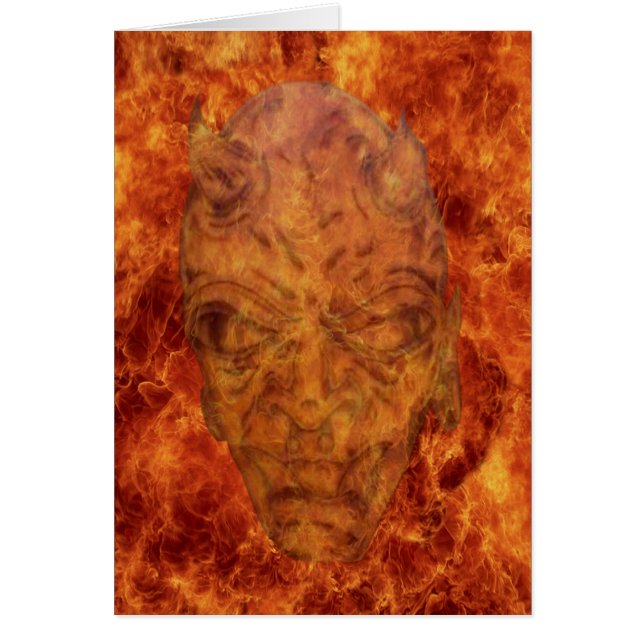 Fire Demon Card (Front)