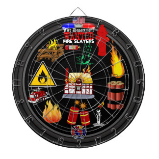 Fire Department Dartboard