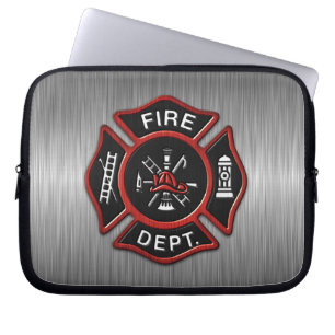 Fire Department Deluxe Laptop Sleeve