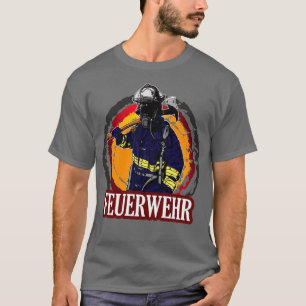 Fire Department Firefighter 112 Gift  T-Shirt