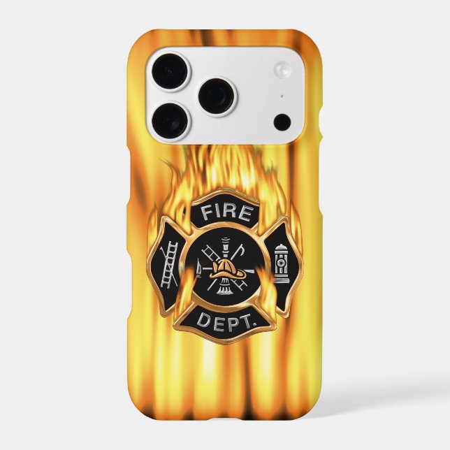 Fire Department Flames (Back)