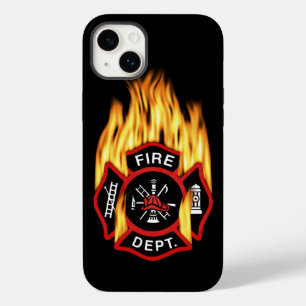 Fire Department Flaming Badge Case-Mate iPhone 14 Plus Case