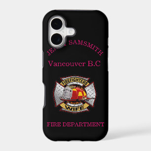 Fire Department Gold And Silver Wife Badge