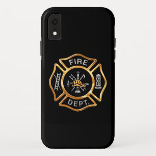 Fire Department  Gold Badge Case-Mate iPhone Case