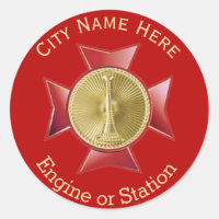 Fire Department Lieutenant Gold Medallion