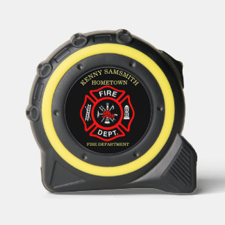 Fire Department logo Black And Red Badge 1